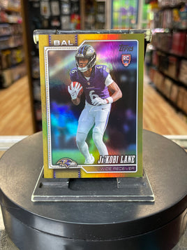 Ja'Kobi Lane -Gold Foil Rookie 11/50- (Topps, NFL Flagship 2026)