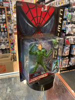 Super Poseable Green Goblin With Glider & Base Series 1 (Vintage Spider-Man, Toy Biz) SEALED