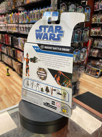 Rocket Battle Droid #25 (Star Wars Clone Wars, Hasbro) SEALED - Bitz & Buttons