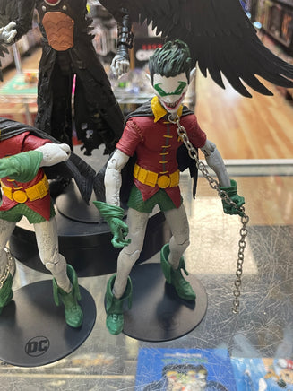 The Batman Who Laughs & Robins of Earth-22 (DC Multiverse, McFarlane Toys) INCOMPLETE - Bitz & Buttons