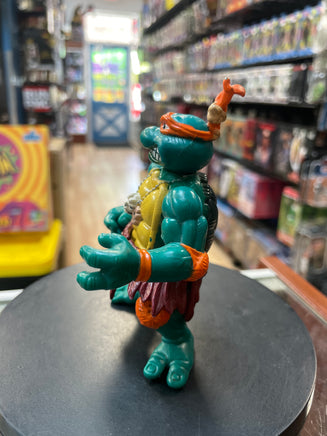 Mike & Silly Stegosaurus (Vintage TMNT Ninja Turtles, Playmates) **LOOSE** - Bitz & Buttons