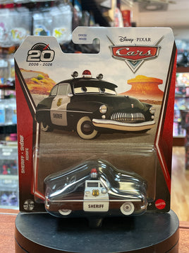Sheriff 20th (Pixar Cars, Mattel Diecast) **SEALED**