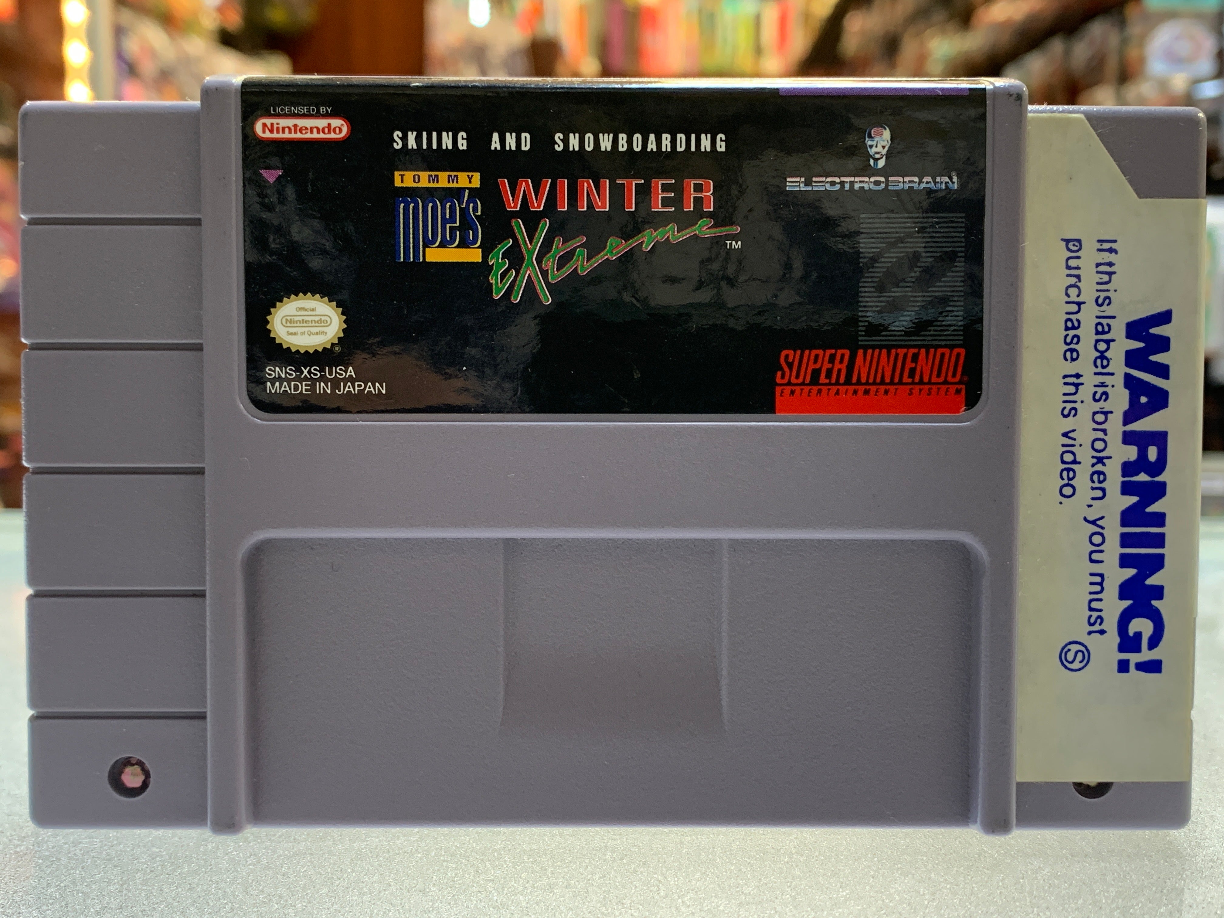 Skiing & Snowboarding Tommy Moe's Winter Extreme (Nintendo SNES