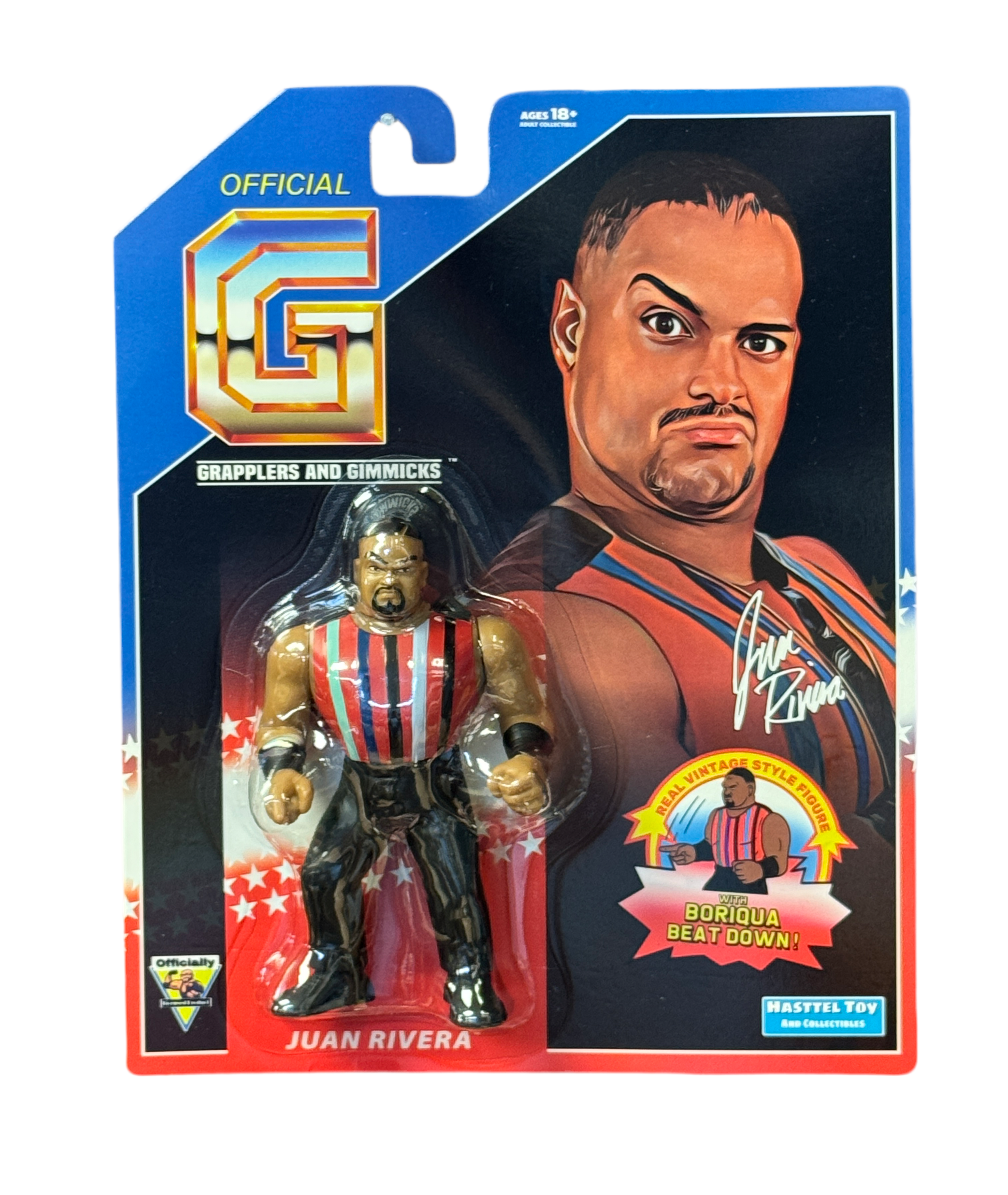 Savio Vega Juan Rivera (Grapplers & Gimmicks WWF, Hasttel Toys