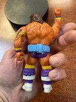Purple Ultimate Warrior with Custom Belt (Vintage WWF WWE, Hasbro) - Bitz & Buttons