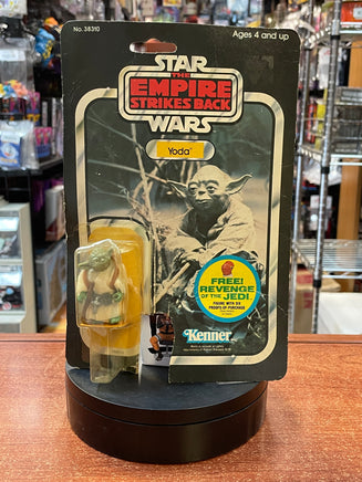 Brown Snake Yoda with Card ESB 9509 (Vintage Star Wars, Kenner) **Open Card** - Bitz & Buttons