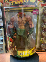Green Alex 3rd Strike (Vintage Street Fighter, Resaurus) SEALED - Bitz & Buttons