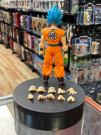 SS God SS Son Goku (Bandai SH Figuarts , Dragon Ball Z) **COMPLETE** - Bitz & Buttons