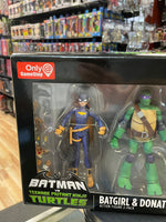 Batgirl & Donatello (TMNT Ninja Turtles, DC Collectibles) **SEALED**
