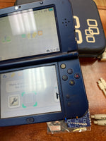 Nintendo 3DS XL Galaxy with Pokemon Sun (Nintendo, Video Game) **TESTED WORKING** (Copy)