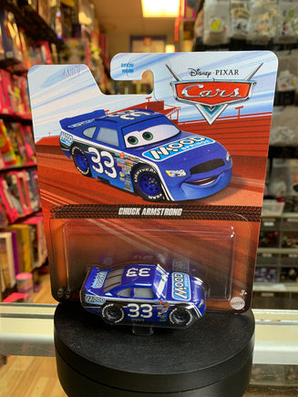 Chuck Armstrong (Pixar Cars, Mattel Diecast) - Bitz & Buttons