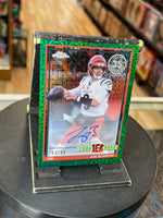 Joe Burrow -Green Refractor Auto 69/99- (Topps, NFL Flagship 2026)