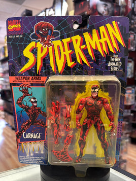 Weapon Arms Carnage (Vintage Marvel Animated Spider-Man, Toybiz) SEALED