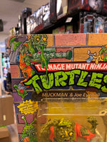 Muckman & Joe Eyeball 0108  (Vintage TMNT Ninja Turtles, Playmates) Sealed