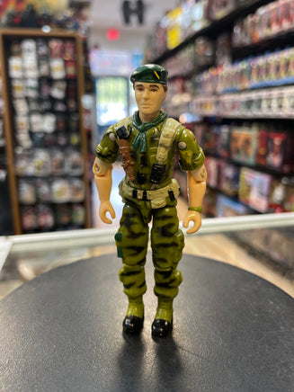 Green Beret Falcon with File Card (Vintage GI Joe, Hasbro) **COMPLETE** - Bitz & Buttons