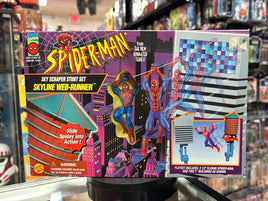 Skyline Web Runner (Vintage Animated Spider-Man, ToyBiz) Sealed