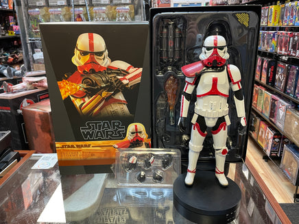 Incinerator Stormtrooper TMS012 1/6 Scale (Star Wars, Hot Toys) COMPLETE - Bitz & Buttons