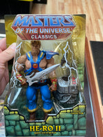 Hero II (MOTU Classics, Masters Of The Universe, Mattel) **SEALED**