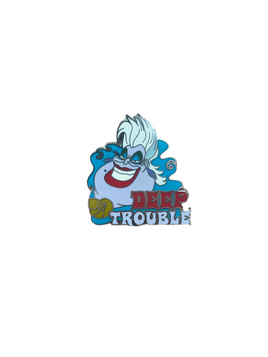 Deep Trouble Ursula (Walt Disney World, Pin Traders) - Bitz & Buttons