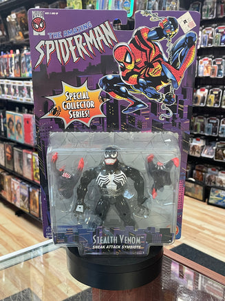 Stealth Venom (Vintage Marvel Spiderman, Toybiz) SEALED - Bitz & Buttons