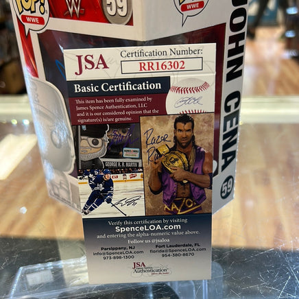 John Cena signed John Cena (Funko, WWE) *JSA* - Bitz & Buttons