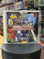 Madstalker Full Metal Force Japanese  (Sony Playstation PS1, Video Game) *