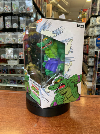 Stump Arena Leatherhead (TMNT Ninja Turtles Adventures, NECA) SEALED - Bitz & Buttons