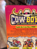 Cowlorado Kid 0313 (Vintage Cowboys of Moo Mesa, Hasbro) Sealed