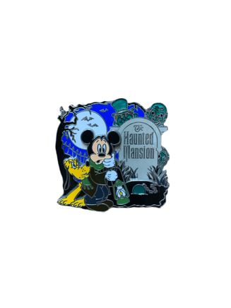 Mickey And Pluto Haunted mansion (Walt Disney World, Pin Traders) - Bitz & Buttons