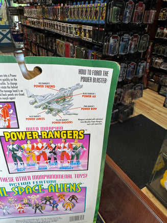 Auto Morphin Green Ranger Tommy (Vintage MMPR Power Rangers, Bandai) SEALED - Bitz & Buttons