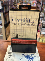 Choplifter with Box & Manual (Vintage Sega Master System, Video Game) - Bitz & Buttons