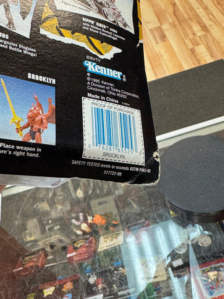 Brooklyn with Striking Horns (Vintage Gargoyles, Kenner) SEALED - Bitz & Buttons