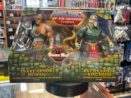 Snake Armor He-Man & King Hsss (MOTU Classics, Masters Of The Universe, Mattel) **SEALED**