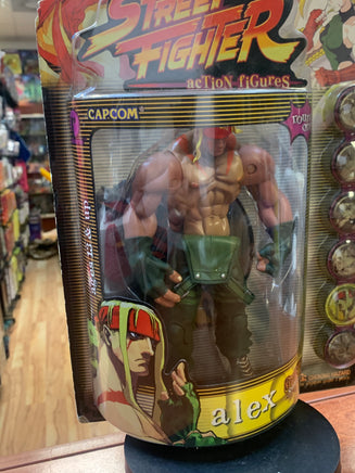 Green Alex 3rd Strike (Vintage Street Fighter, Resaurus) SEALED - Bitz & Buttons