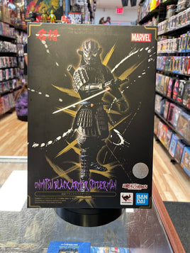 Onmitsu Black Armor Spider-Man (Marvel, Bandai SH Figuarts) **SEALED**
