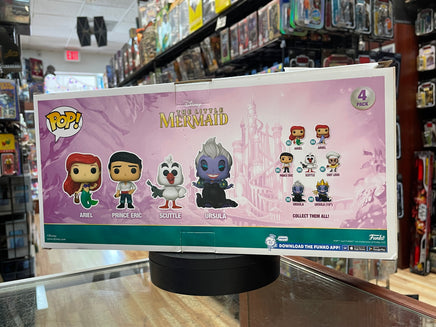 Diamond Edition Little Mermaid 4 Pack (Funko Pop, Disney) EXCLUSIVE - Bitz & Buttons