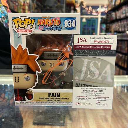 Pain signed by Troy Baker
 (Funko, Naruto) *JSA* - Bitz & Buttons