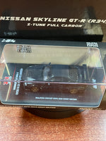 Nissan Skyline GT-R R34 Full Carbon Black (Inno64, Diecast ) **EXCLUSIVE** (Copy)