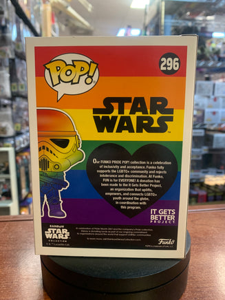 Rainbow Stormtrooper #296 (Funko Pop, Star Wars) - Bitz & Buttons
