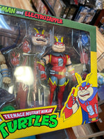 Bugman & Electrozapper (NECA, TMNT Ninja Turtles) *SEALED*