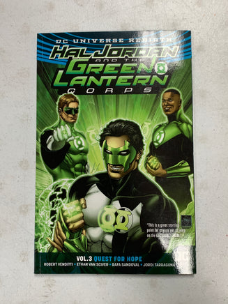Hal Jordan Green Lantern Corps Volume 3 Quest for Hope (DC Comics Trade TPB, Green Lantern) - Bitz & Buttons