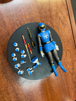 Hurricane Blue Ranger (Bandai SH Figuarts, Power Rangers Ninpu Sentai Hurricaneger) COMPLETE - Bitz & Buttons