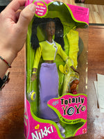 Totally YoYo Nikki #22229 (Vintage Barbie, Bandai) **SEALED**