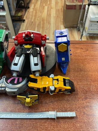 Legacy Samurai Megazord (Mighty Morphin Power Rangers, Bandai) COMPLETE - Bitz & Buttons