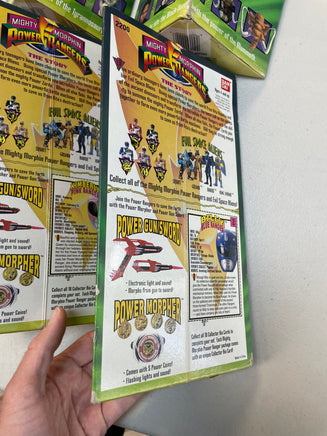 Mighty Morphin 8" Set of 5 (Vintage MMPR Power Rangers, Bandai) SEALED - Bitz & Buttons