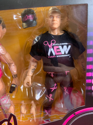 The Acclaimed Max C, Antony B & Billy G #139 (All Elite Wrestling AEW, Jazwares) **SEALED** - Bitz & Buttons