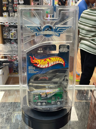 Final Run Spin Out (Hot Wheels, Mattel) **SEALED** - Bitz & Buttons