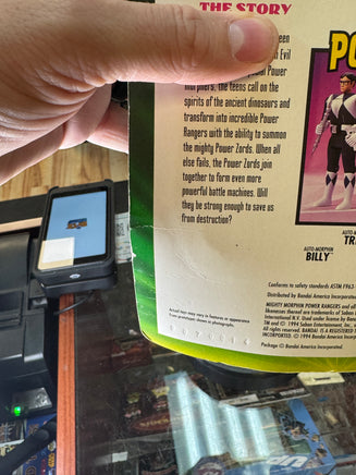 Darting Tongue Python Evil Space Alien (Vintage MMPR Power Rangers, Bandai) SEALED - Bitz & Buttons