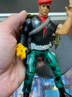 Savage Gripper with Accessories (Vintage Rambo, Coleco)