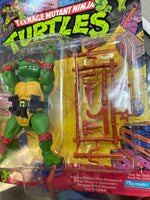 Soft Head Raphael -10 Back-  (Vintage TMNT Ninja Turtles, Playmates) SEALED - Bitz & Buttons